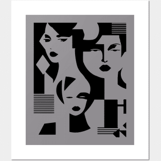 women faces Posters and Art